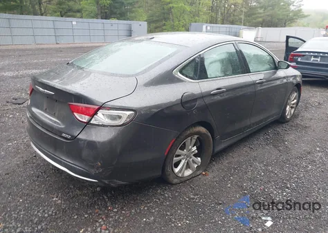 2015 Chrysler 200 Limited z USA, uszkodzony, nr VIN 1C3CCCAB9FN535883